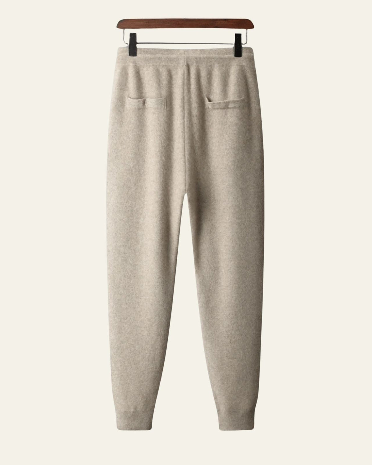 Pantaloni Jogger Uomo in Lana Merino Morbidi Comfort Leggero
