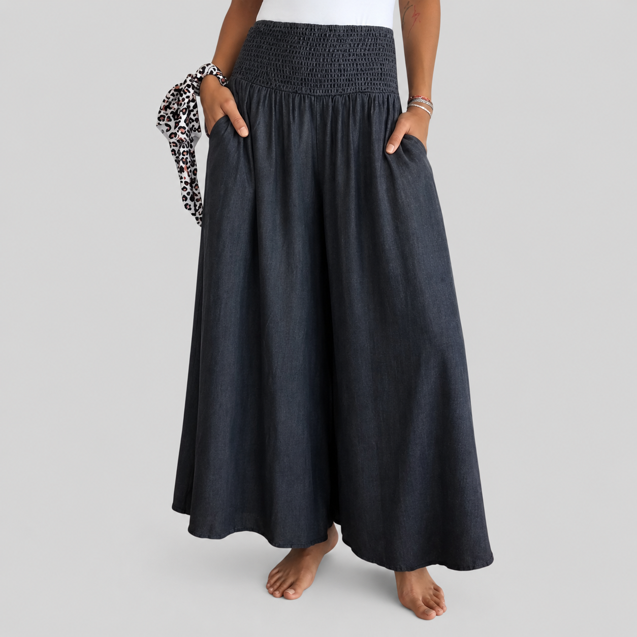 MIRA - Pantaloni con Vita Elastico