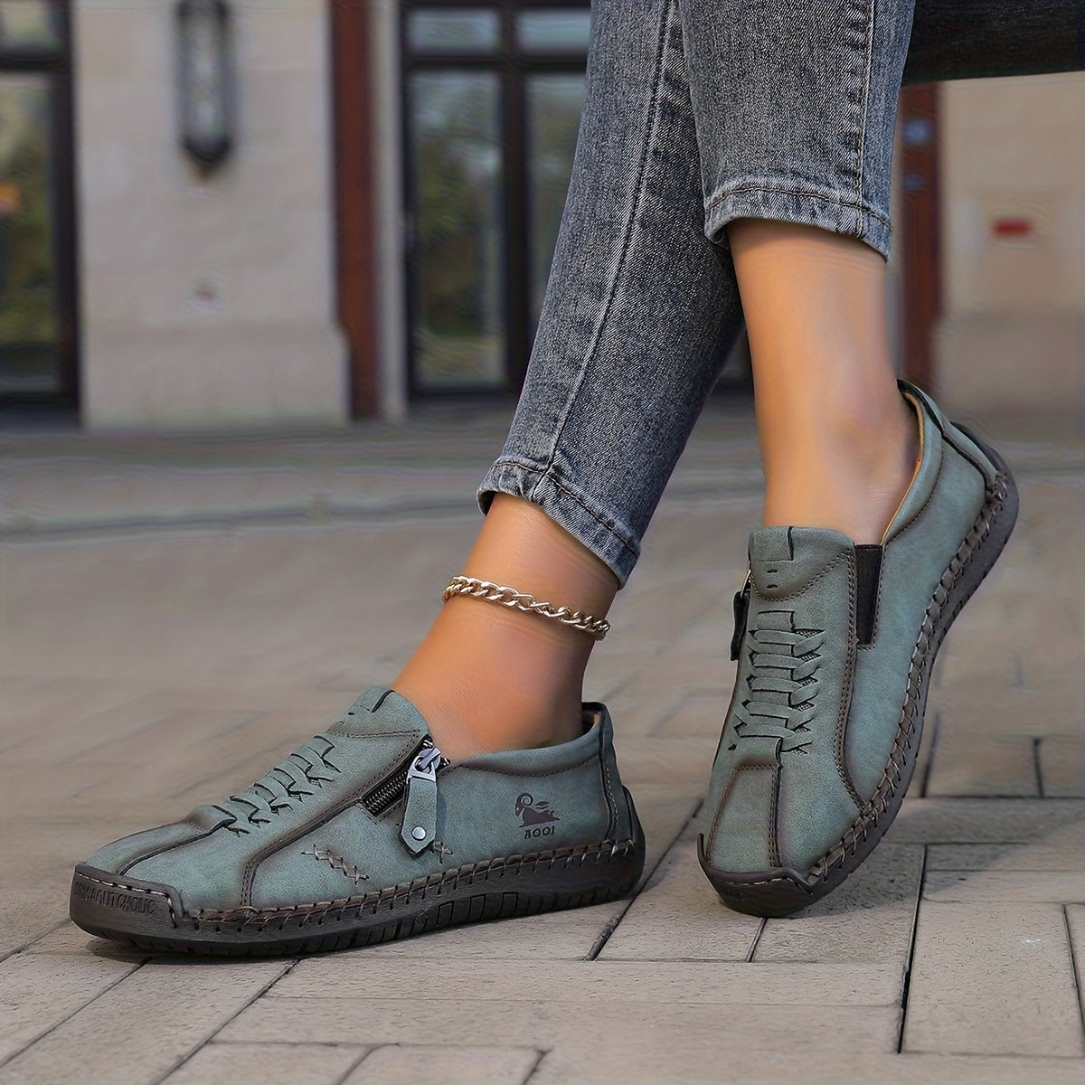 Millie™ | Sneakers Eleganti con Zip e Comfort