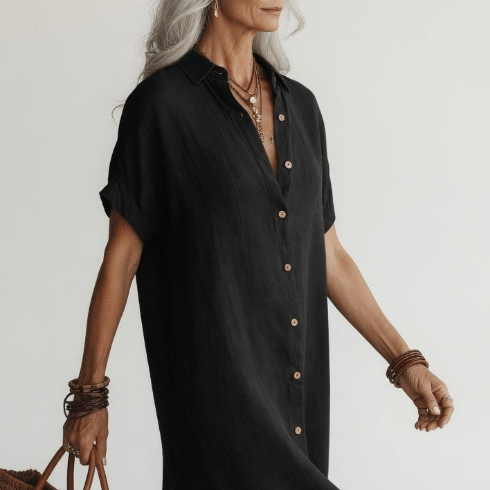 Mirella | Abito Camicia Midi