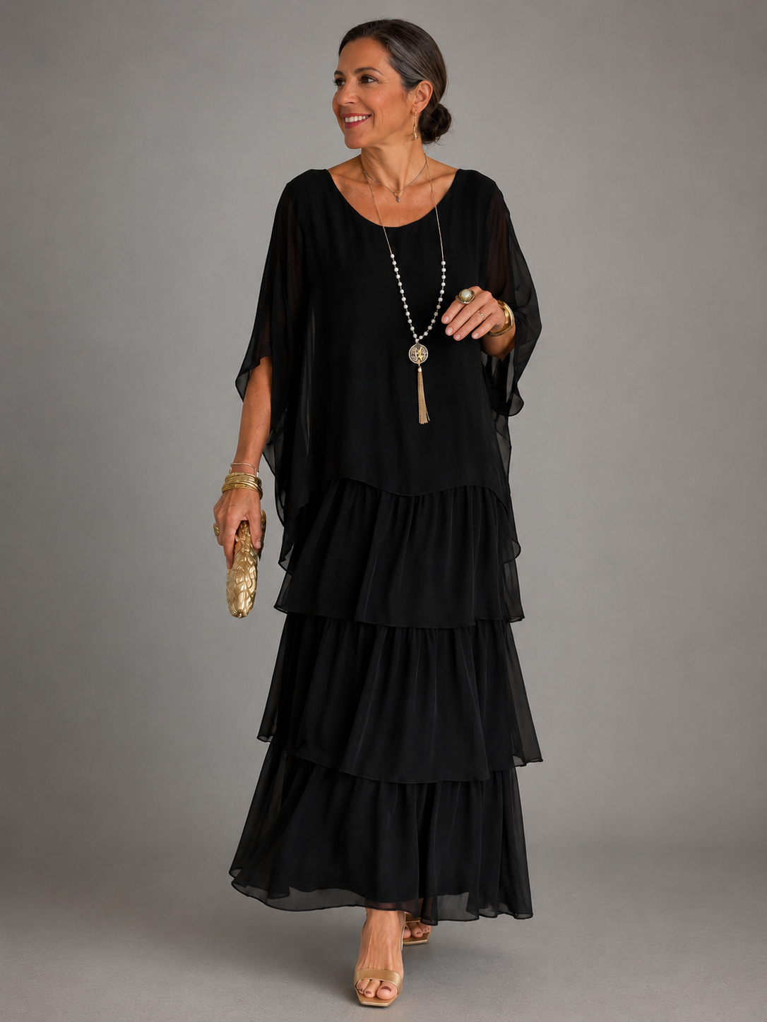 Heaven | Elegante Maxi Dress Fluttuante