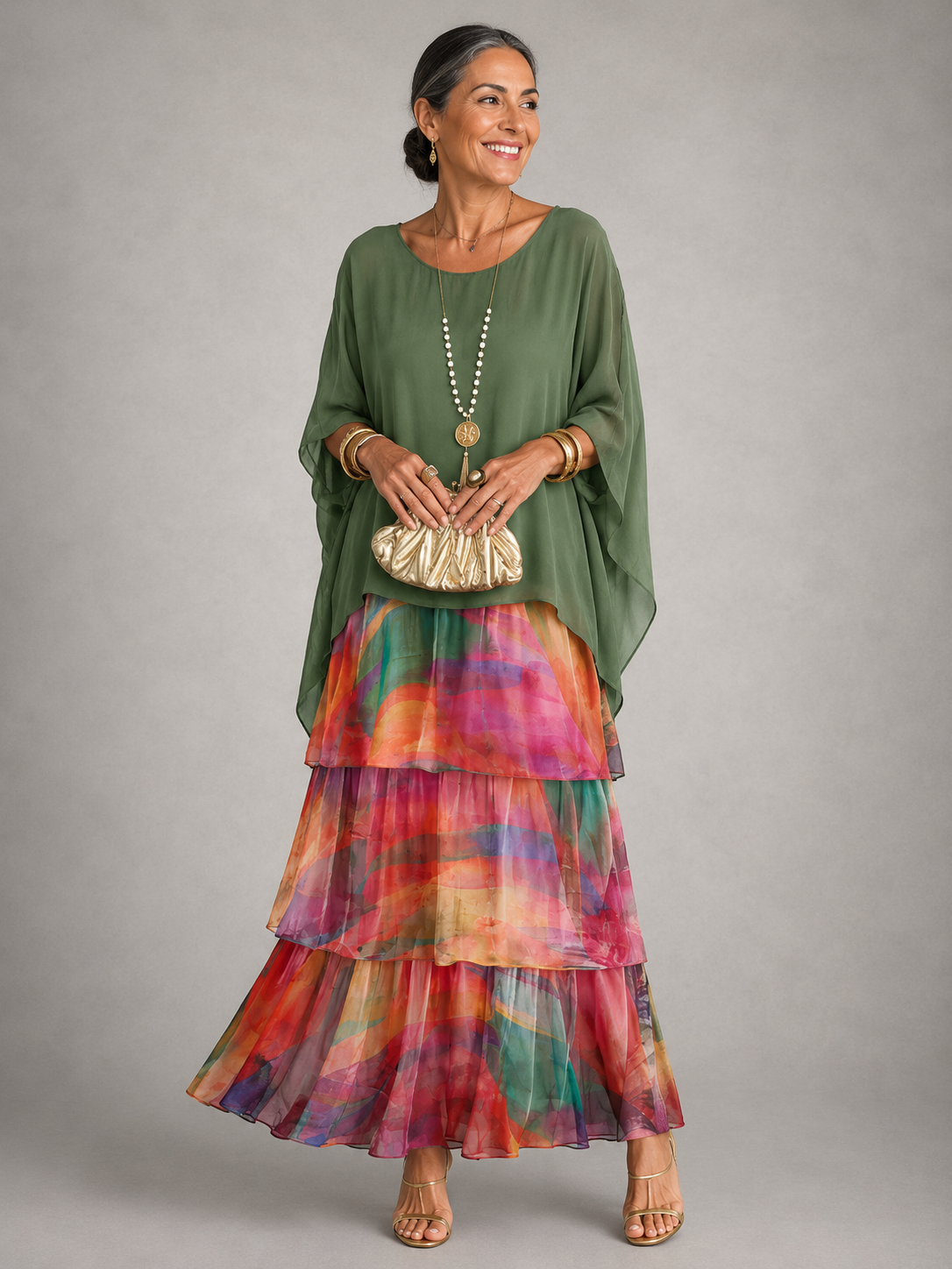 Heaven | Elegante Maxi Dress Fluttuante