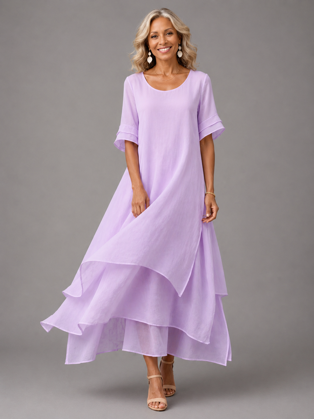 Aprile | Abito Maxi Flowing Grace