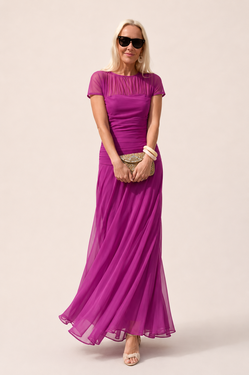 Iyla | Abito Elegante in Chiffon