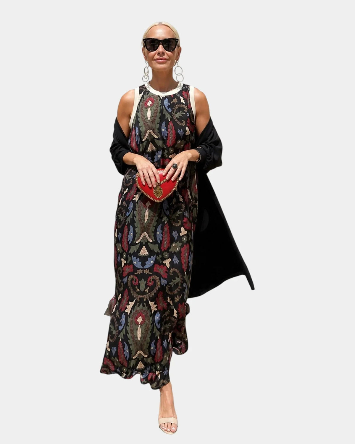 Lynette | Completo con abito e gilet leggero