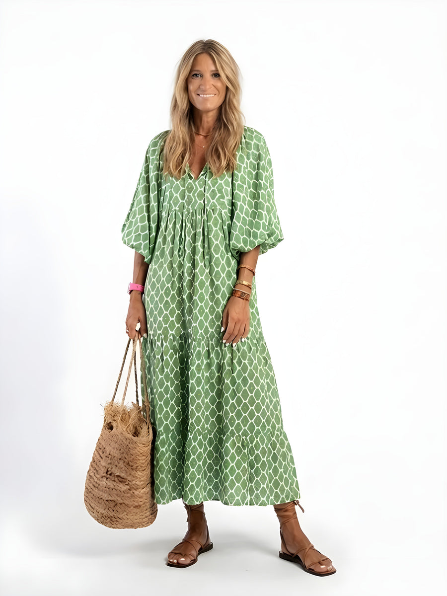 Gabriela | Abito Midi Elegante a Strati