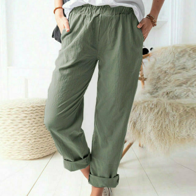 Neria - Pantaloni Soft Structure