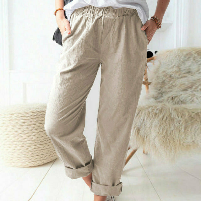 Neria - Pantaloni Soft Structure