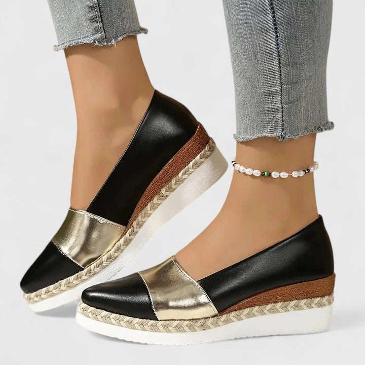 Navando | Scarpe Slip-On con Plateau