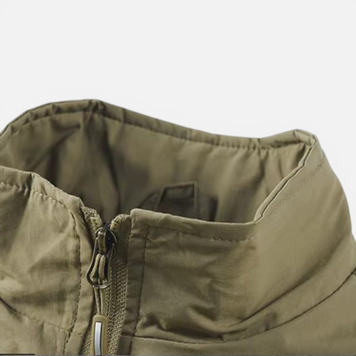 Gilet Uomo Multitasche con Zip Leggero Outdoor Smanicato