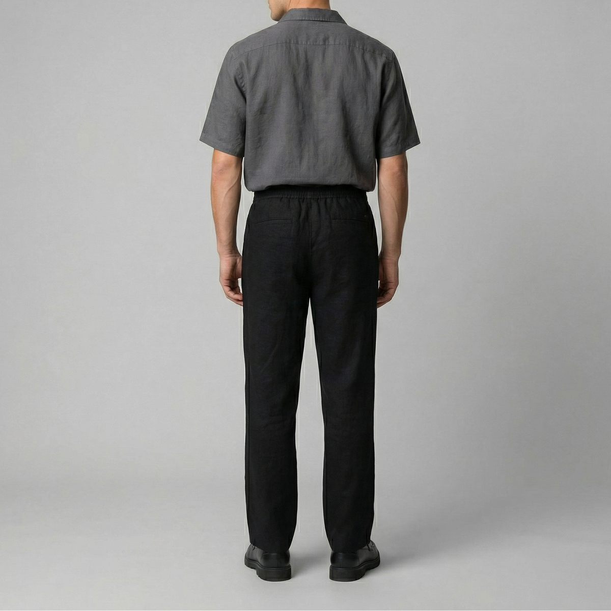 Pantaloni Uomo in Lino Slim Fit Leggeri