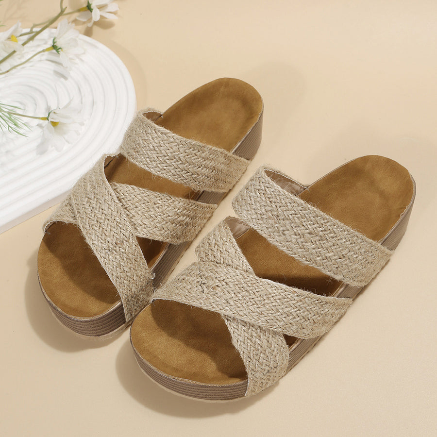 Donatella | Sandali Eleganza Intrecciata