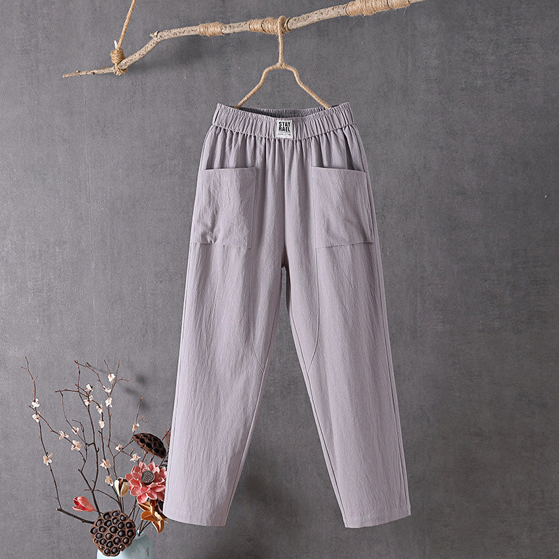 Alyra - Pantaloni Relax con Tasche