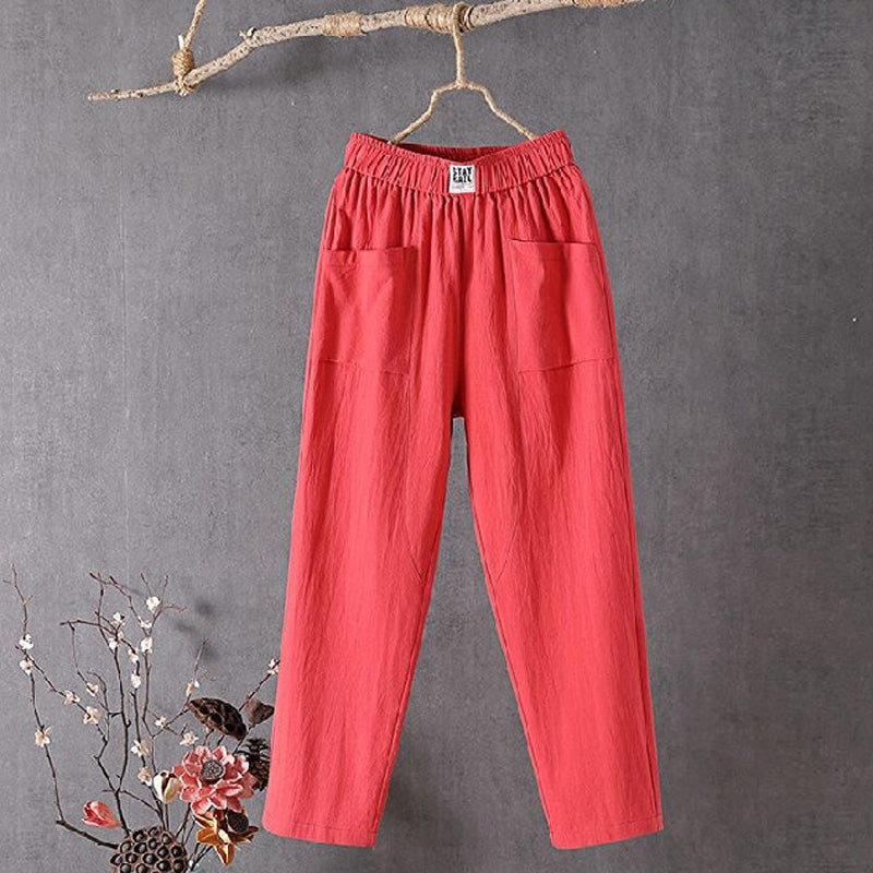 Alyra - Pantaloni Relax con Tasche