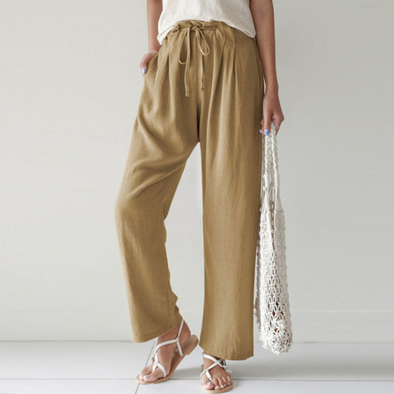 Vara - Pantaloni Relaxed Fit con Coulisse
