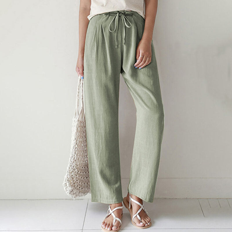 Vara - Pantaloni Relaxed Fit con Coulisse