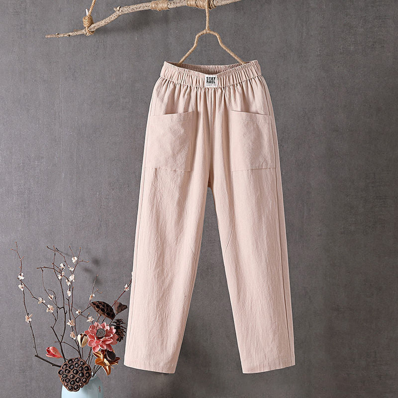 Alyra - Pantaloni Relax con Tasche