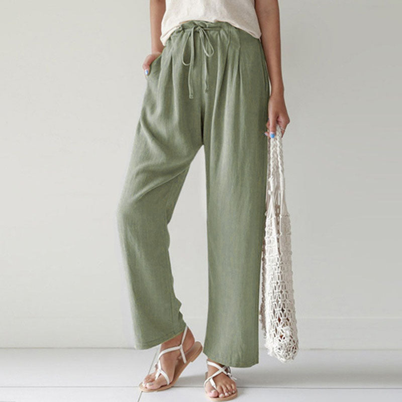 Vara - Pantaloni Relaxed Fit con Coulisse