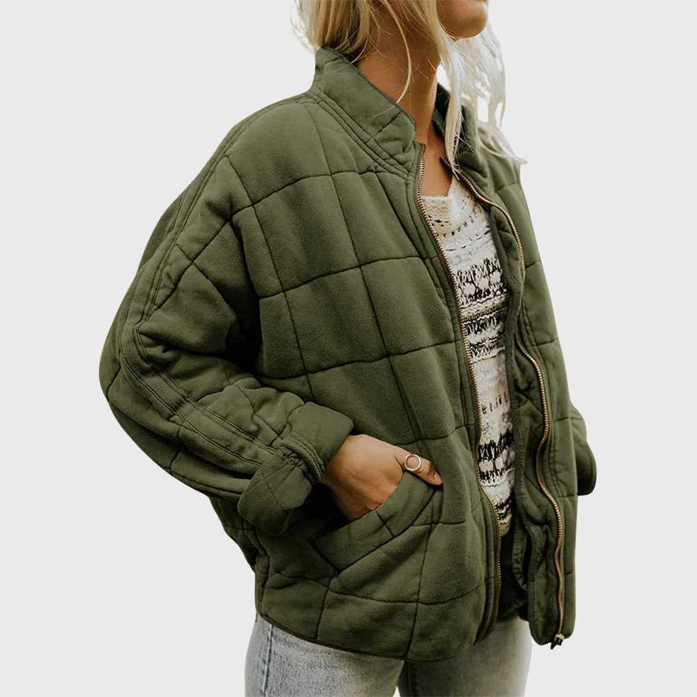 Pia™ | Giacca Imbottita con Zip