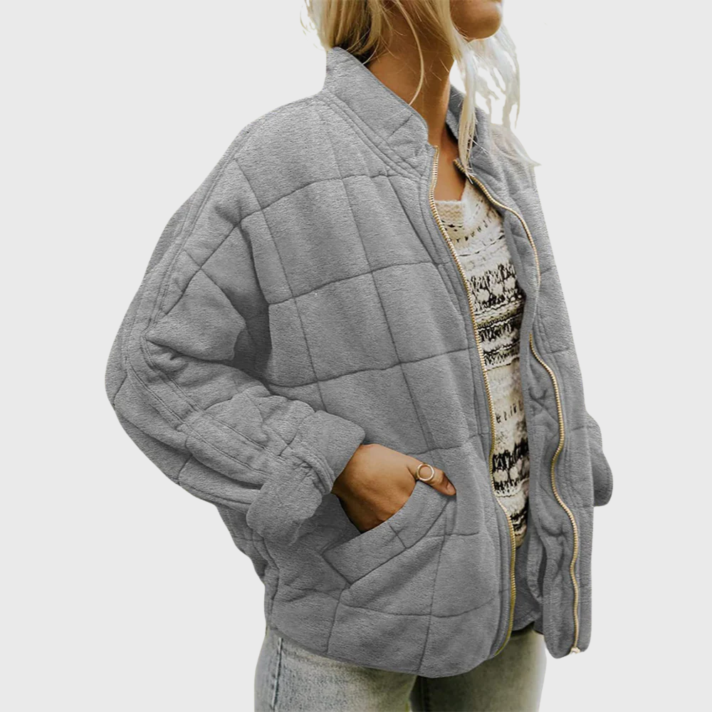 Pia™ | Giacca Imbottita con Zip