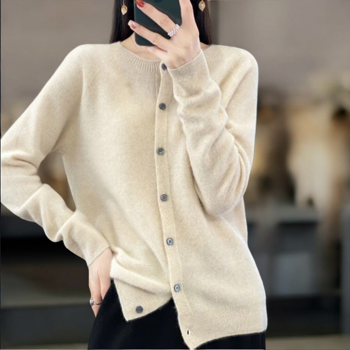 Aliyah™ - Merino Wool Cardigan