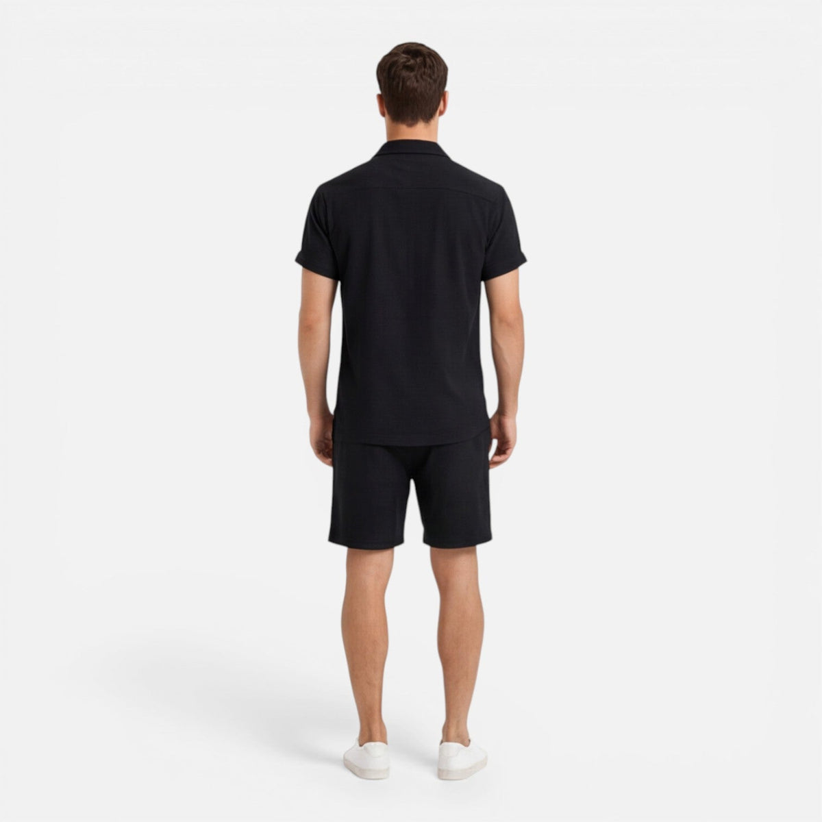 Completo Uomo Camicia e Shorts Leggero Estivo Co-Ord