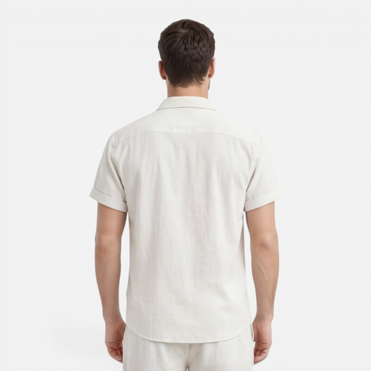 Completo Uomo Camicia e Shorts Leggero Estivo Co-Ord