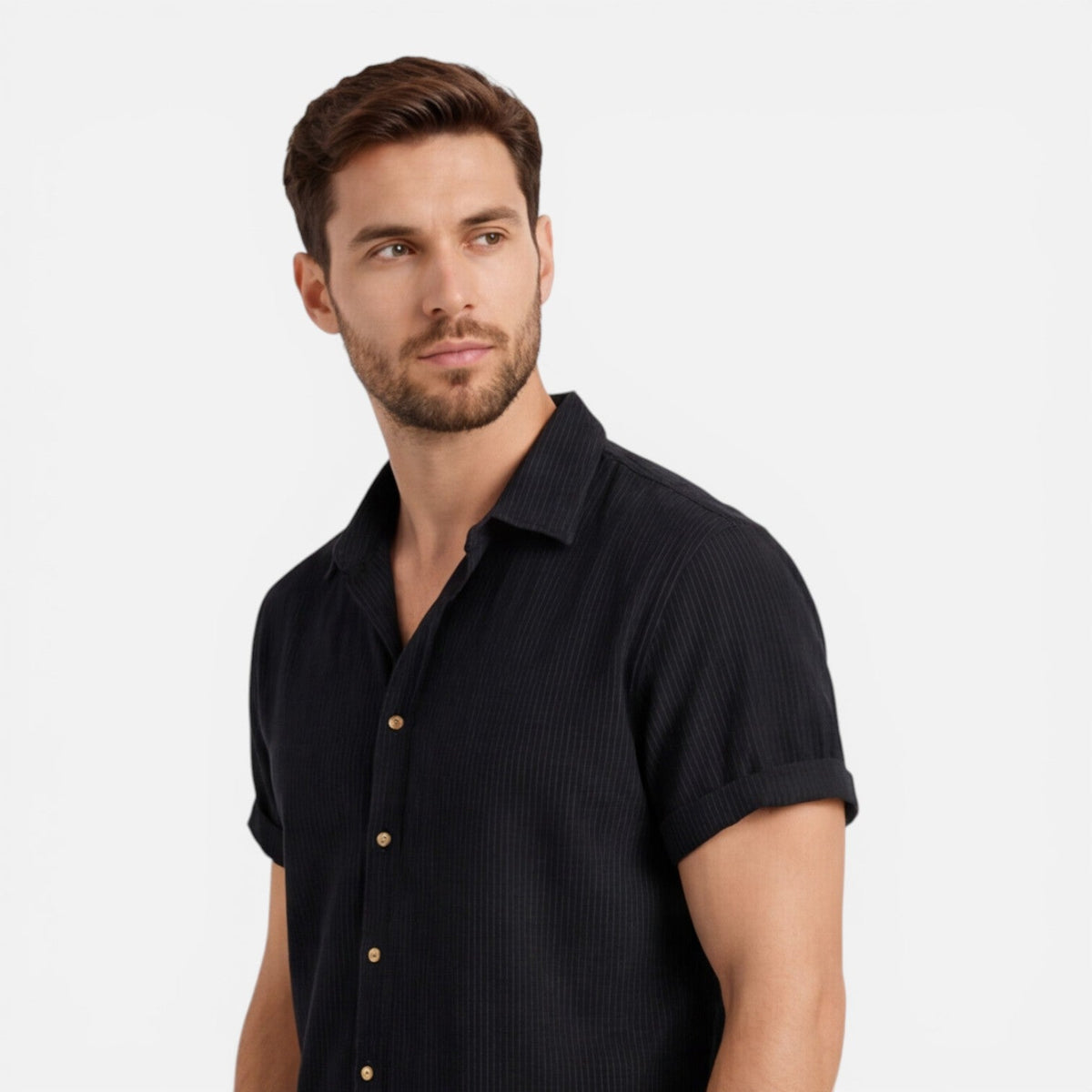 Completo Uomo Camicia e Shorts Leggero Estivo Co-Ord