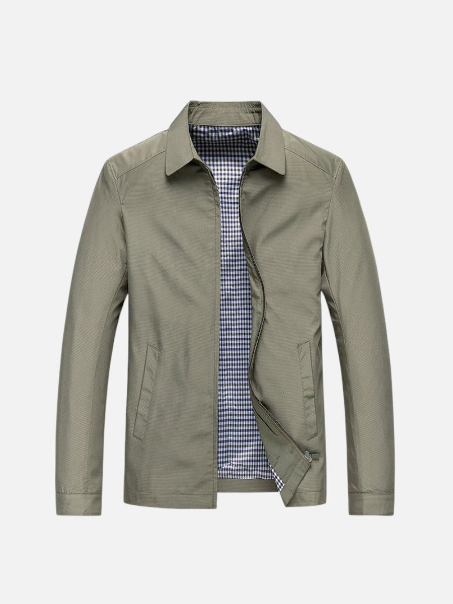Giacca Uomo Leggera Estiva con Zip Smart Casual