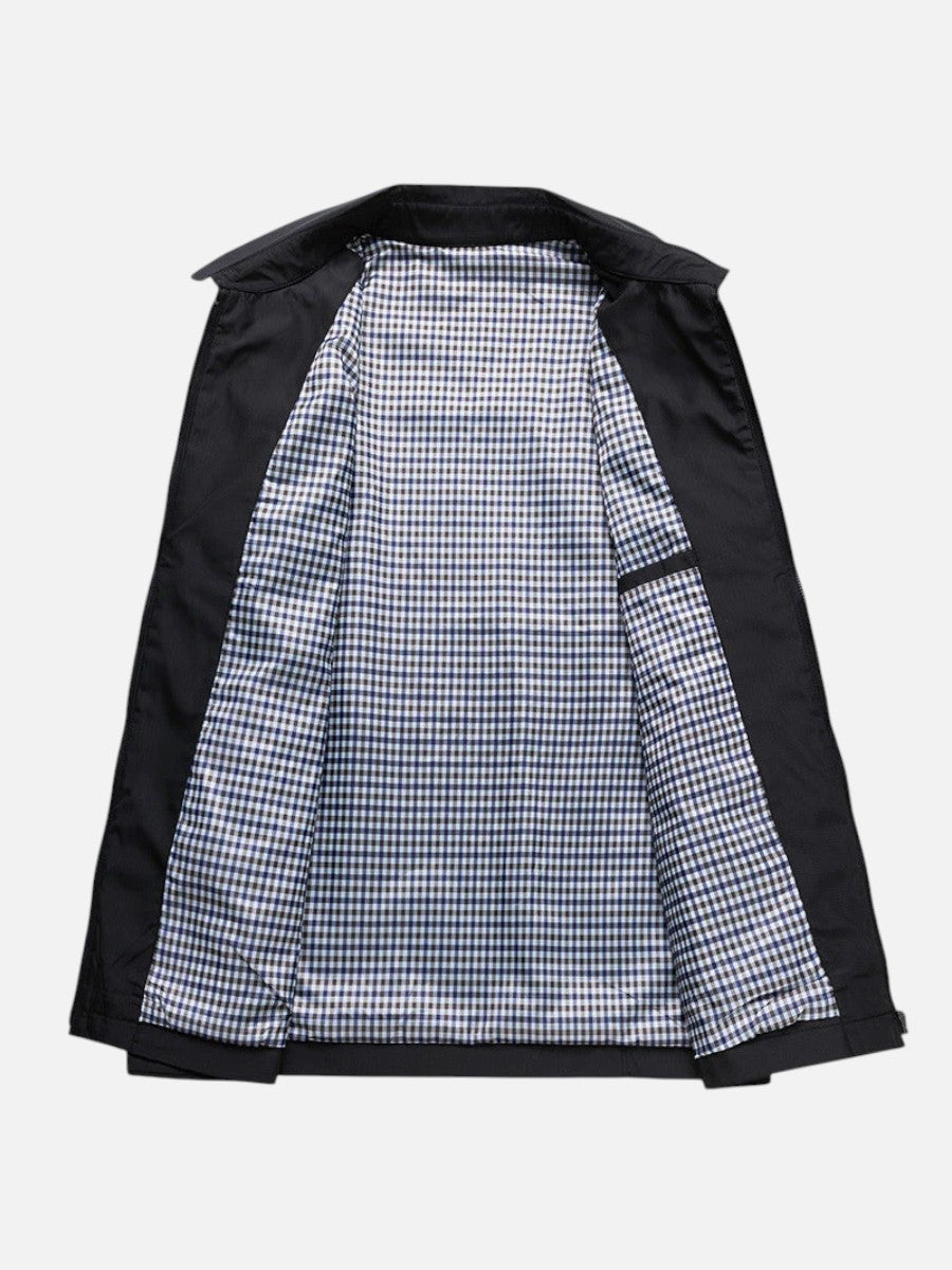 Giacca Uomo Leggera Estiva con Zip Smart Casual