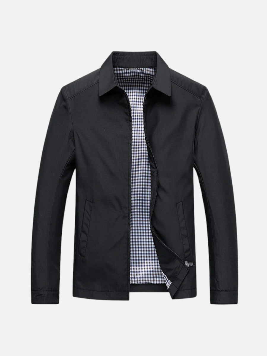 Giacca Uomo Leggera Estiva con Zip Smart Casual