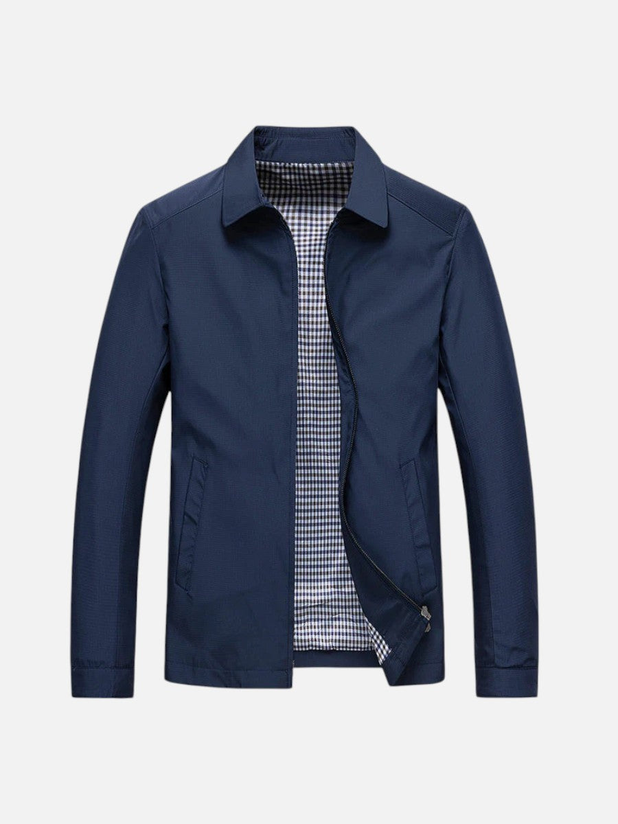 Giacca Uomo Leggera Estiva con Zip Smart Casual