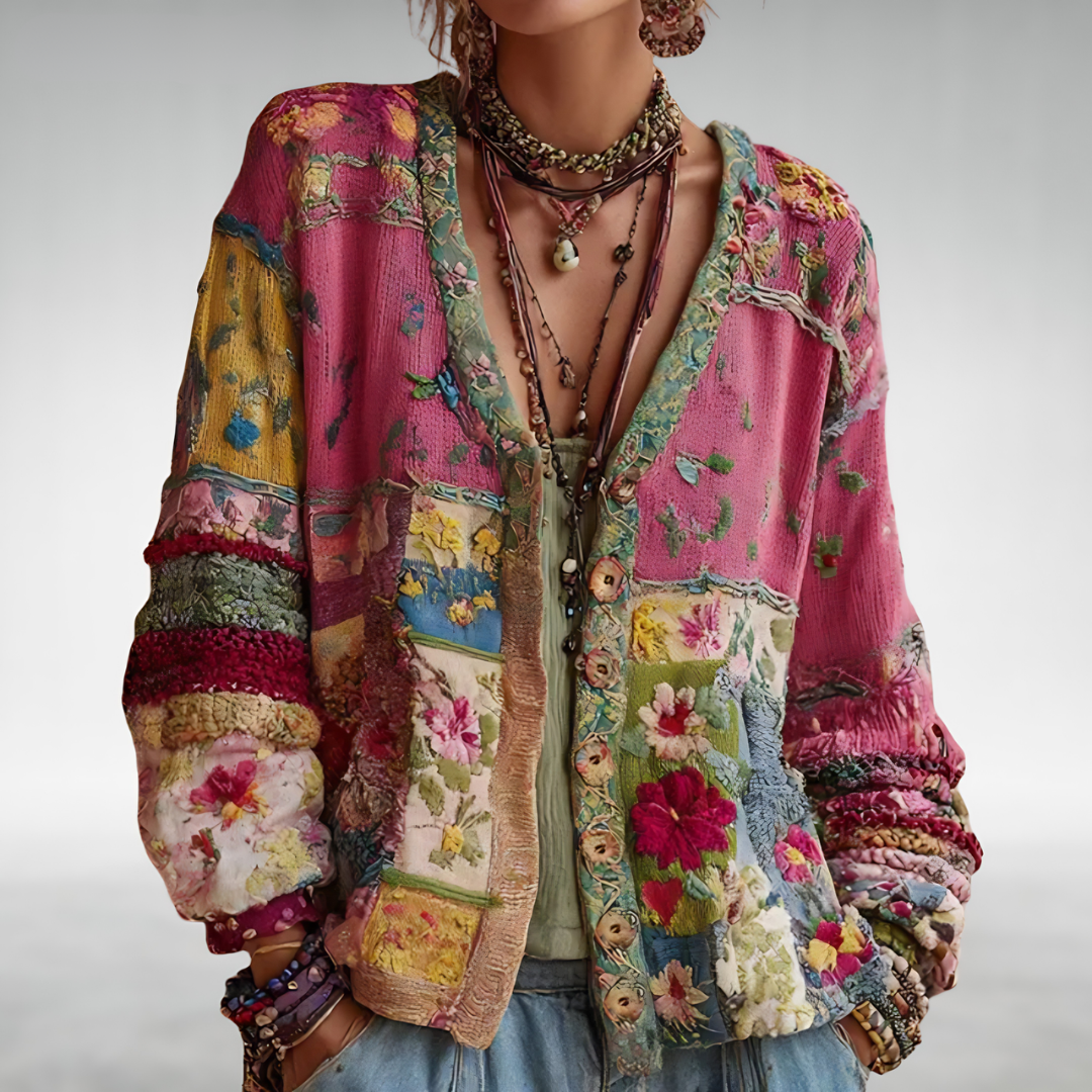 Giacca in Maglia Boho Olivia™