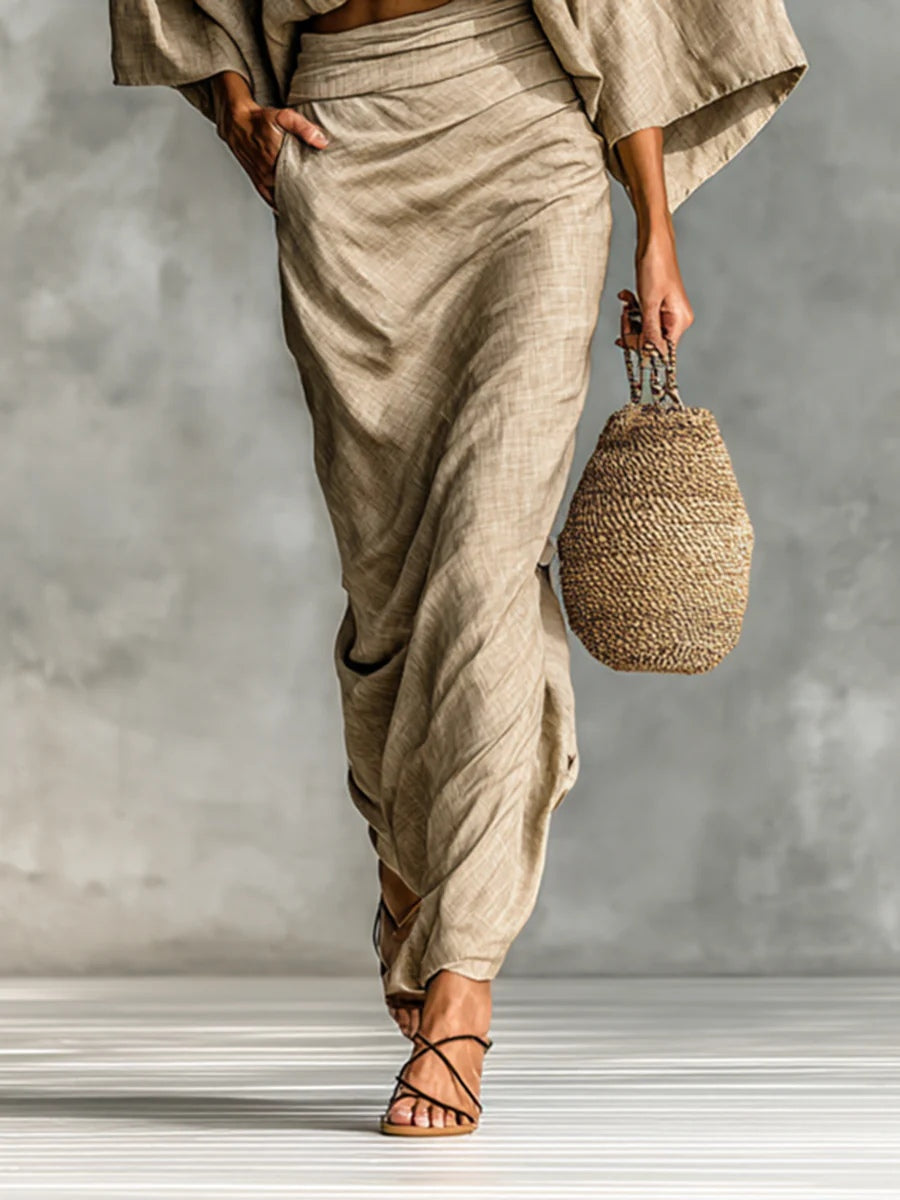 Giulia | Set elegante due pezzi con gonna