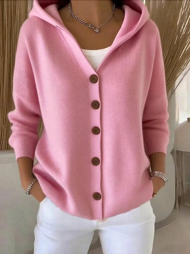 Nylah - Comodo Cardigan a Maniche Lunghe