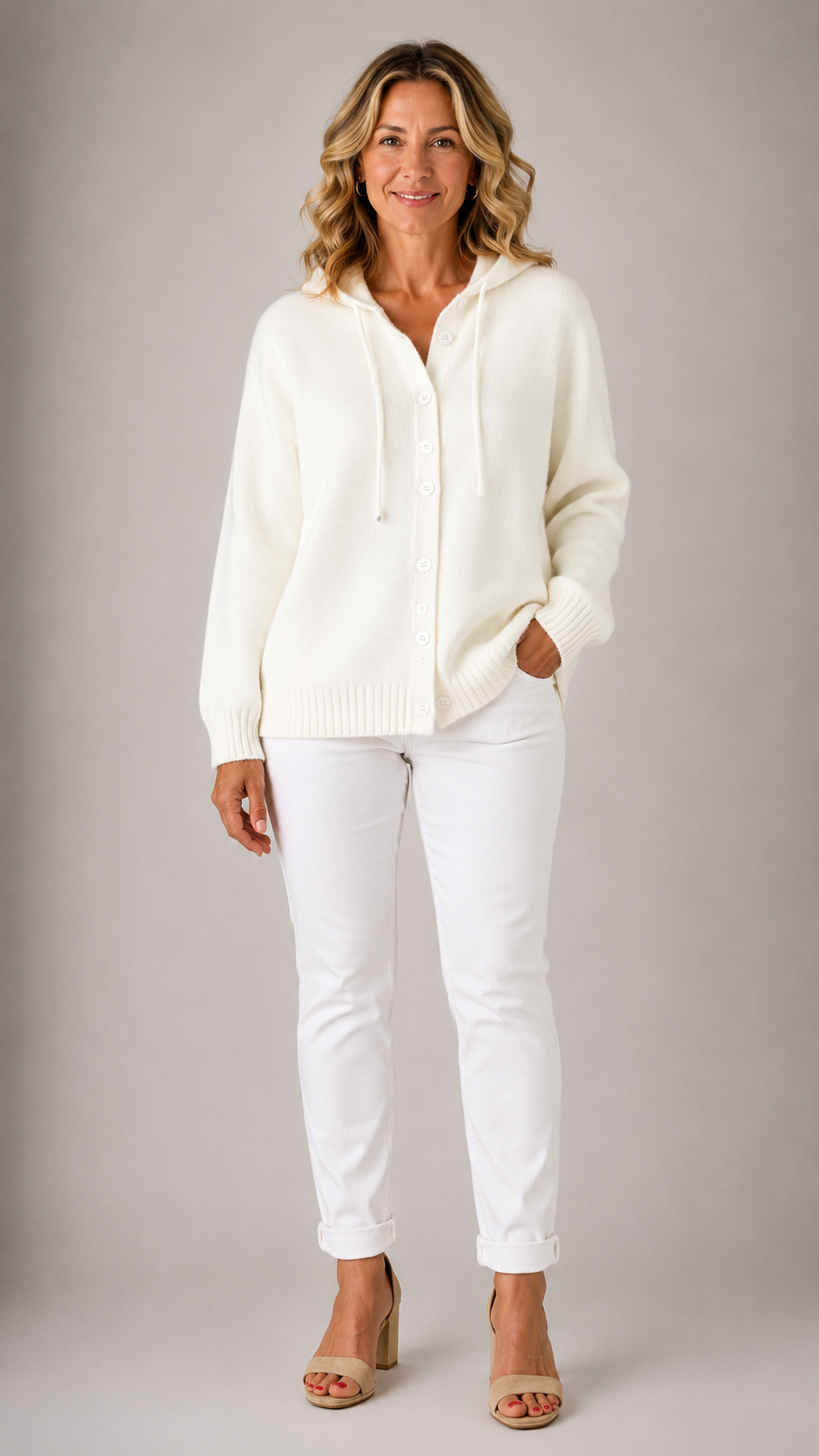 Bella™ | Cardigan a Maglia con Cappuccio Confortevole