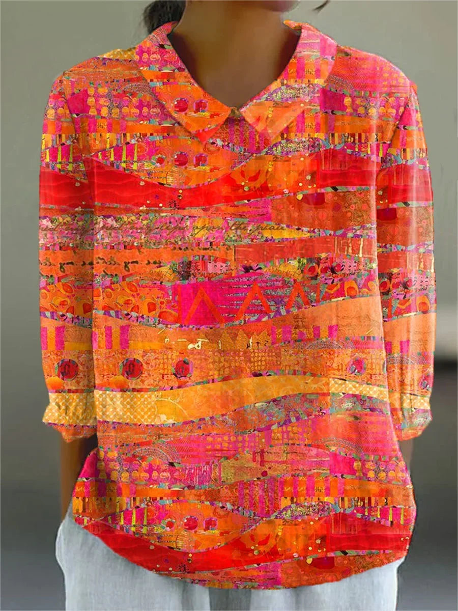 Blusa Mosaic Vibrante Alena™