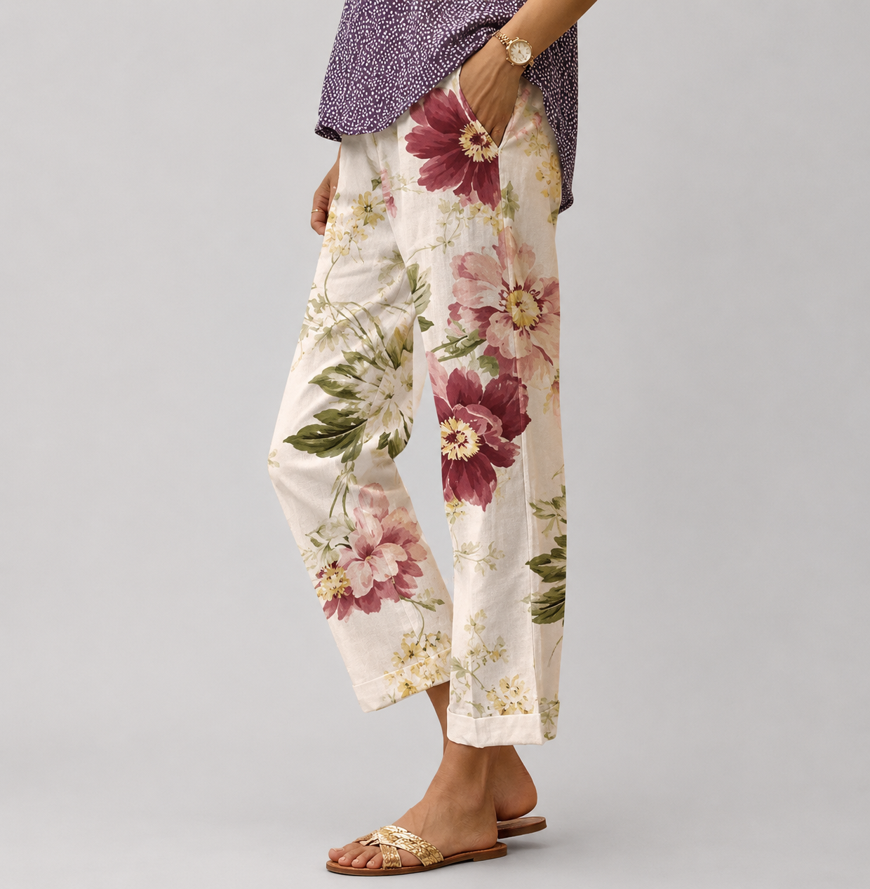 Pantaloni Casual Giornalieri