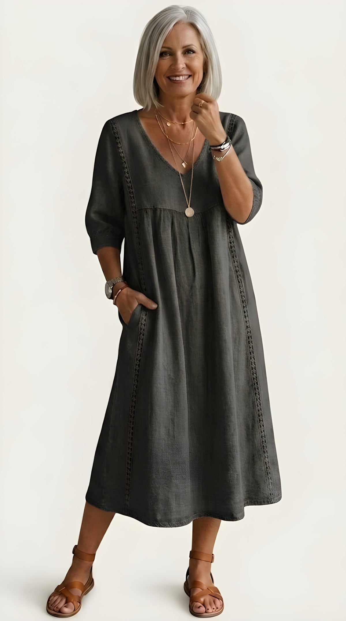 Colette | Abito Maxi A-Line Elegante