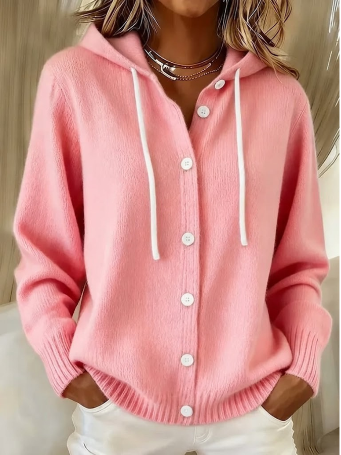 Bella™ | Cardigan a Maglia con Cappuccio Confortevole