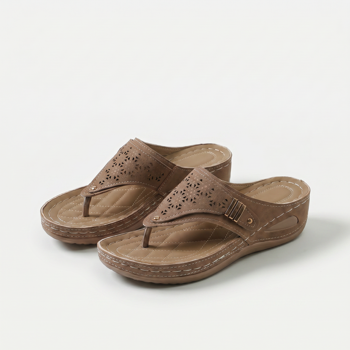 Anna™ | Sandali con Punta a Cuneo Comfort