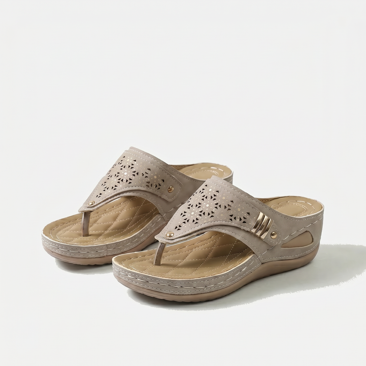 Anna™ | Sandali con Punta a Cuneo Comfort