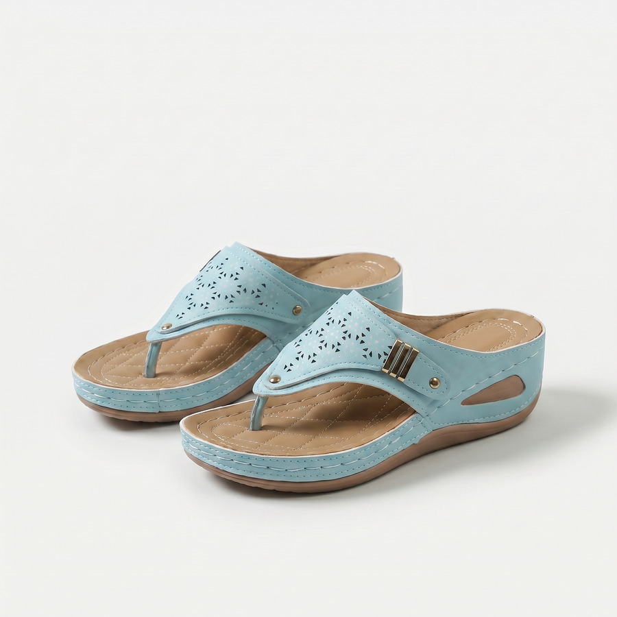 Anna™ | Sandali con Punta a Cuneo Comfort