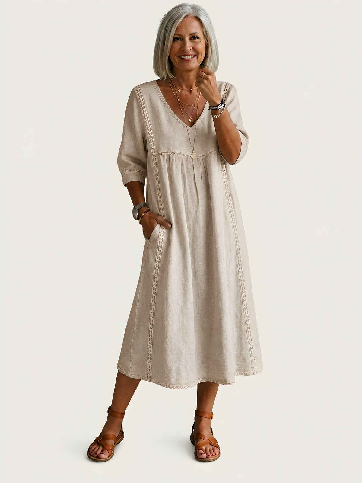 Colette | Abito Maxi A-Line Elegante