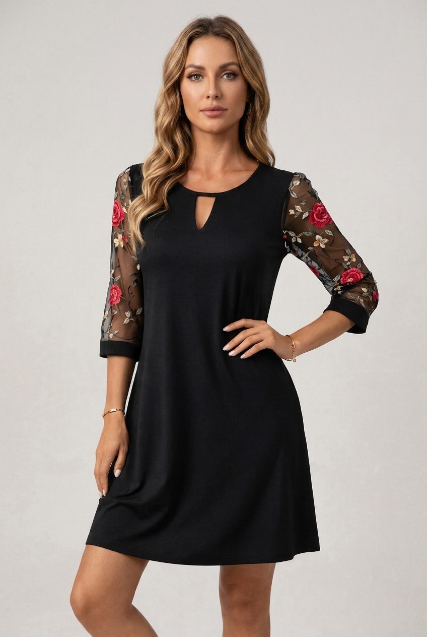 Elettra™ | Abito Mini dallo Stile Elegante