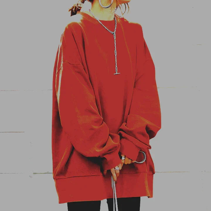 Bridget™ Oversized Round Neck Sweater