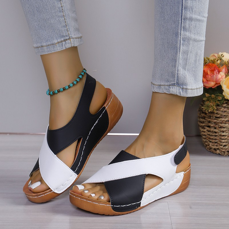 Ottavia | Sandali con Zeppa Confortevoli