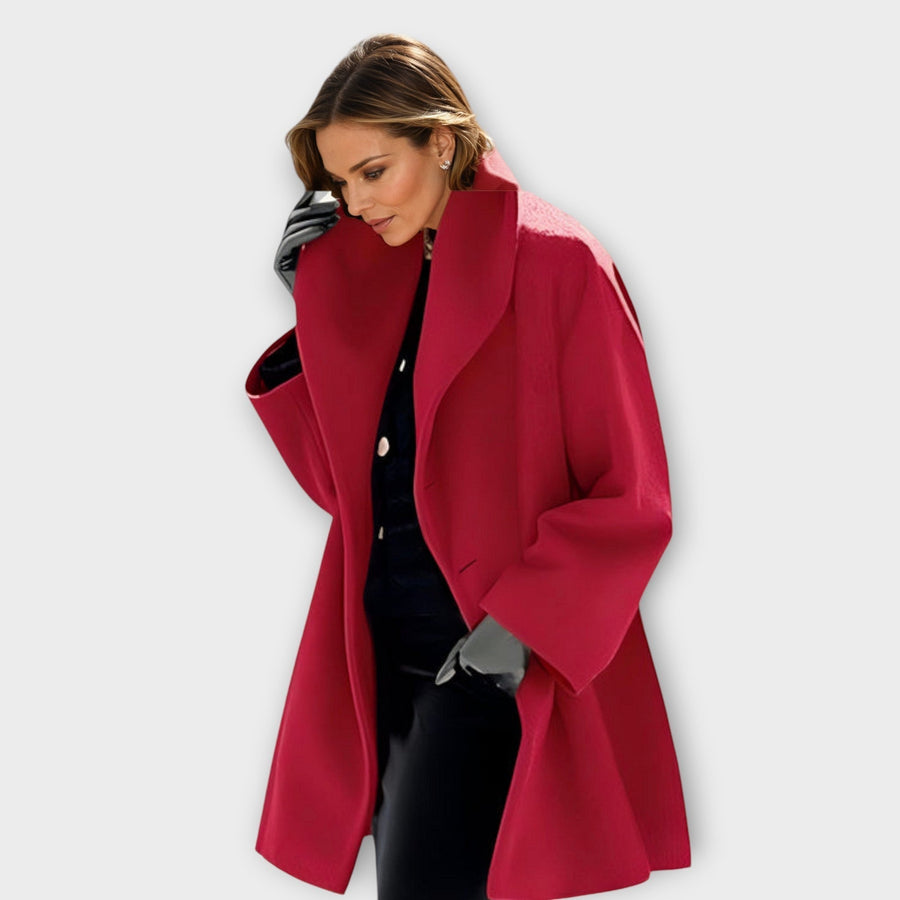 Liza™ Cappotto di Lana Premium Antivento