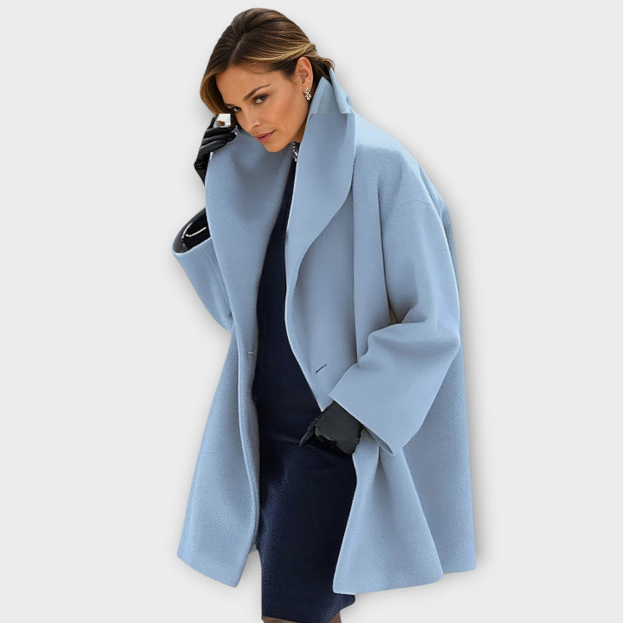 Liza™ Cappotto di Lana Premium Antivento