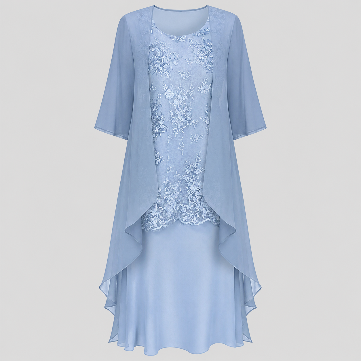 Lumi | Completo Due Pezzi in Chiffon